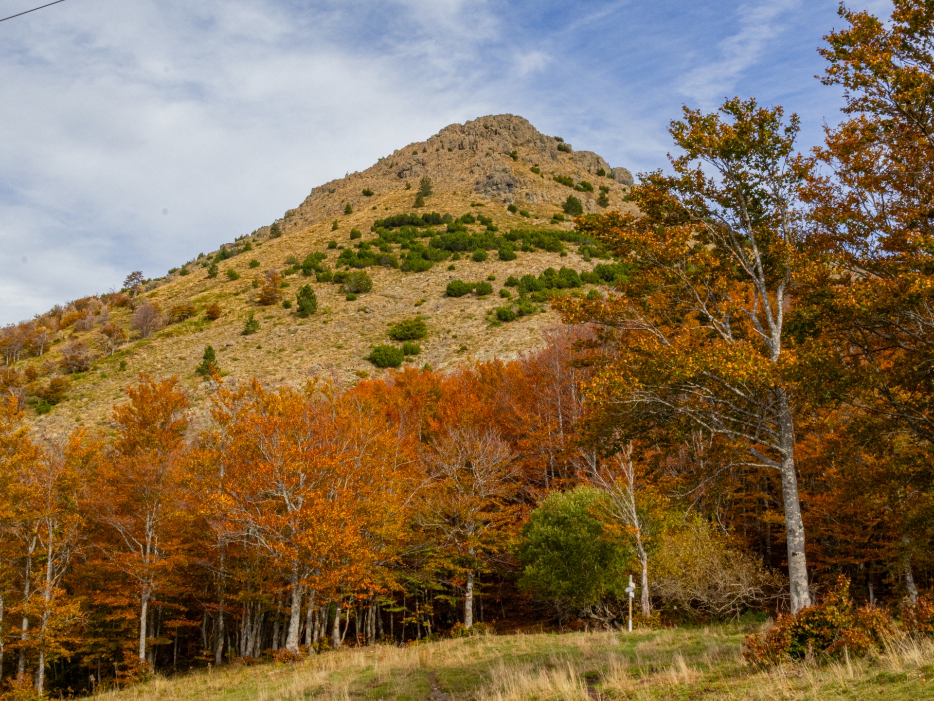 Scorcio panoramico sulle colline piacentine, territorio ideale per l'orienteering